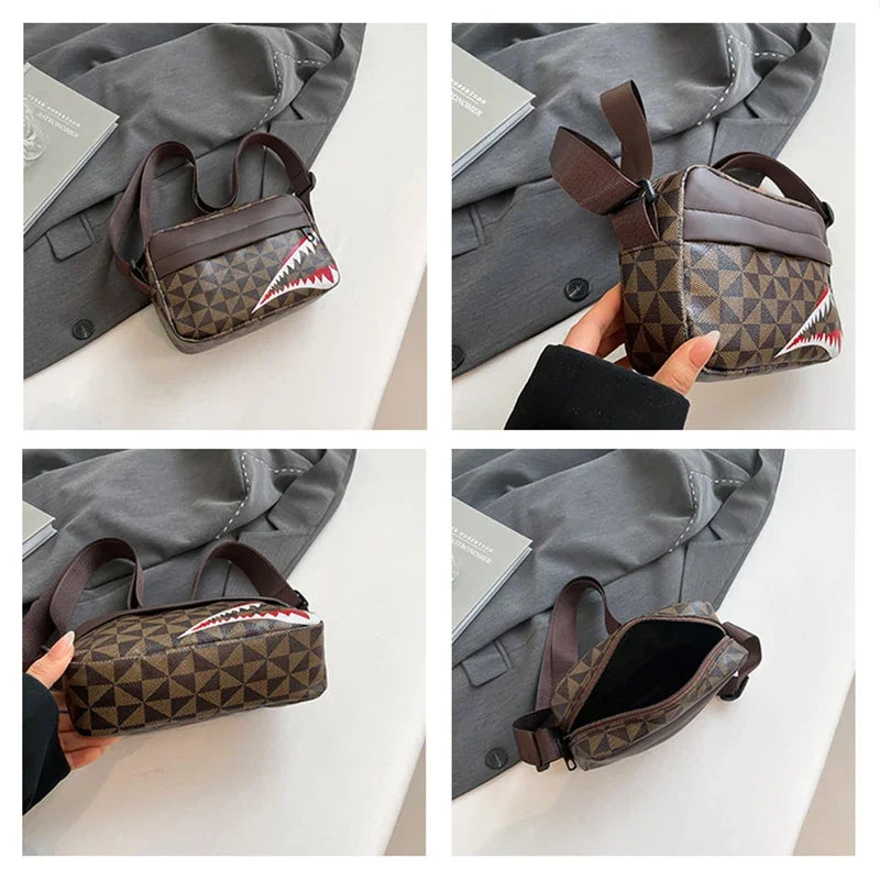 Luxe Compact Crossbody Bag - Modern Essential