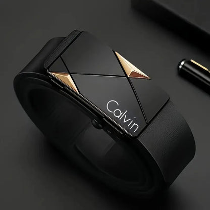 Automatic Buckle Belt - Gold