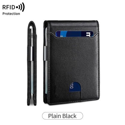 RFID Slim Wallet - Carbon Blue
