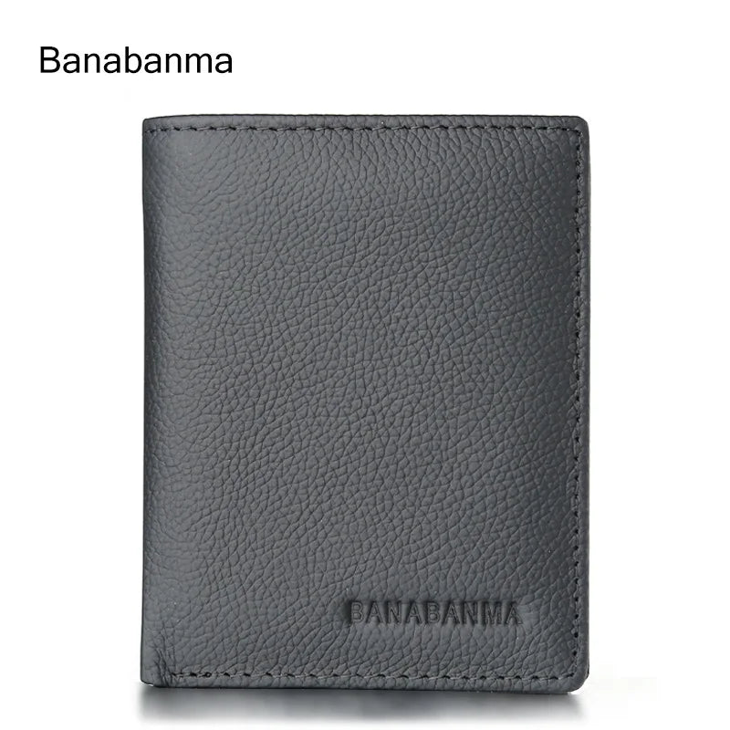 Leather Bifold Wallet - Black