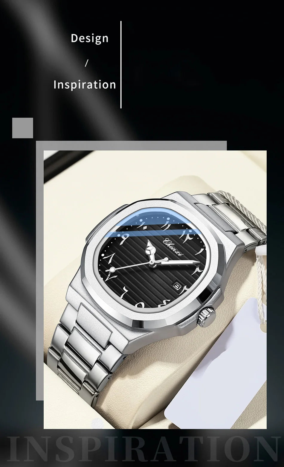 Arabic Dial Watch - Black