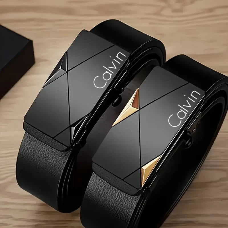 Automatic Buckle Belt - Gold