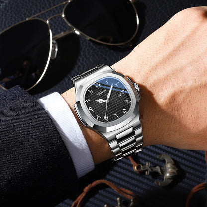 Arabic Dial Watch - Black