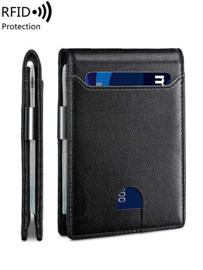 RFID Slim Wallet - Carbon Blue
