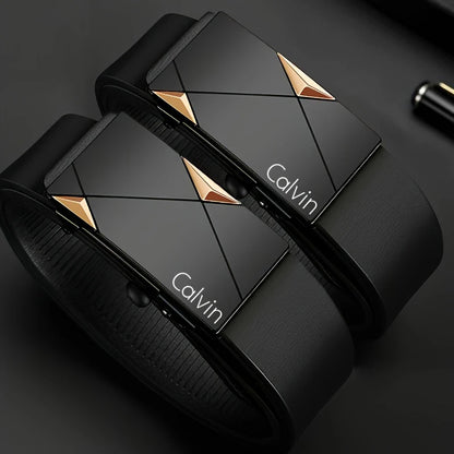 Automatic Buckle Belt - Gold