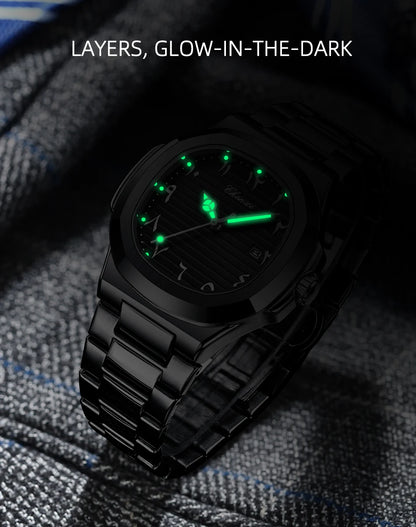 Arabic Dial Watch - Black