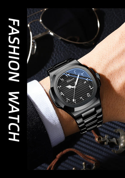 Arabic Dial Watch - Black
