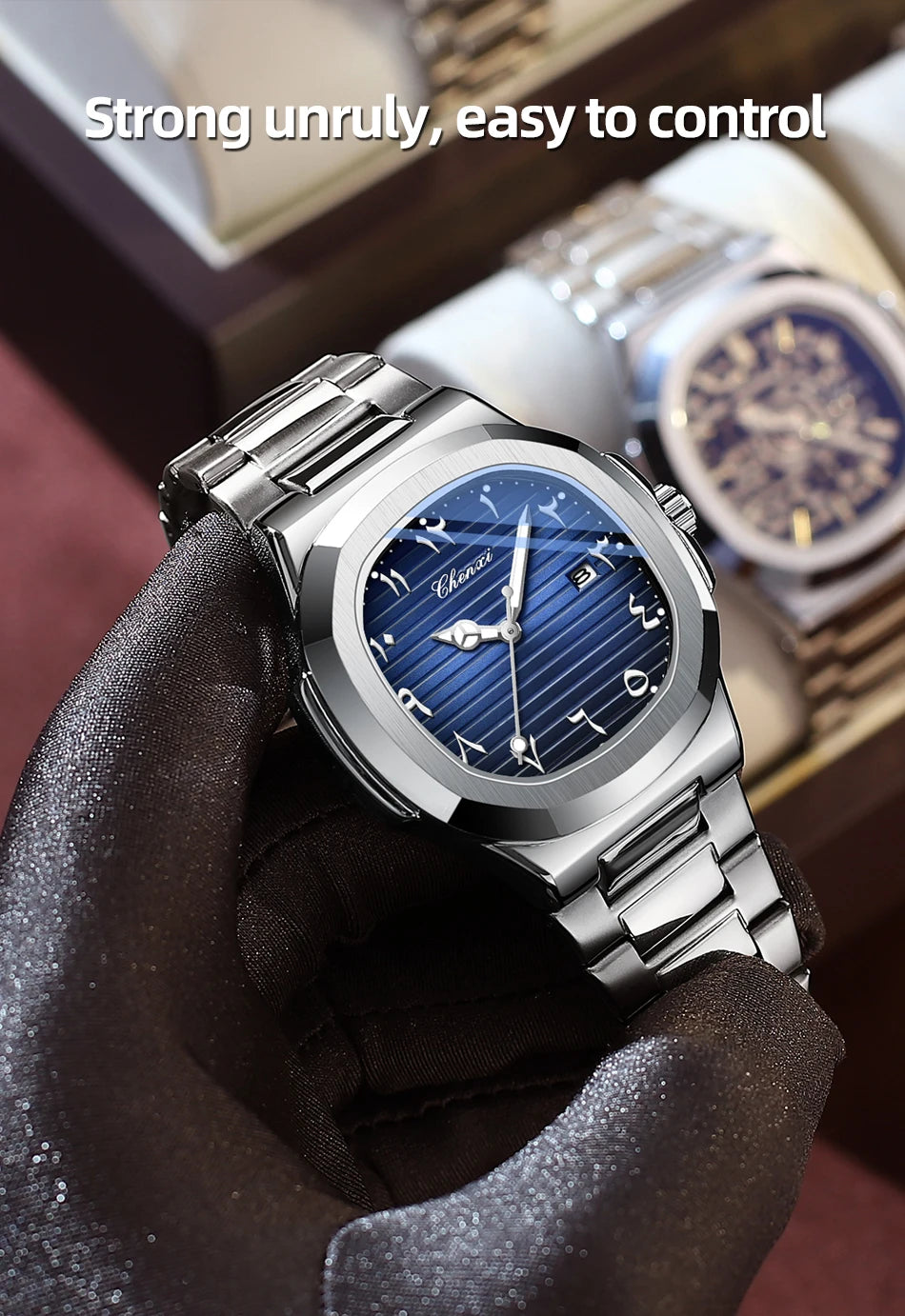 Arabic Dial Watch - Black