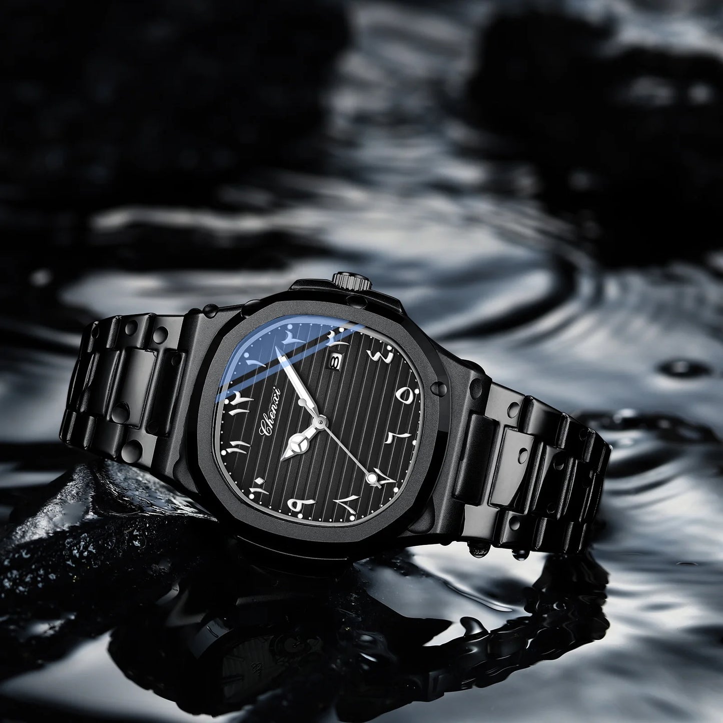Arabic Dial Watch - Black